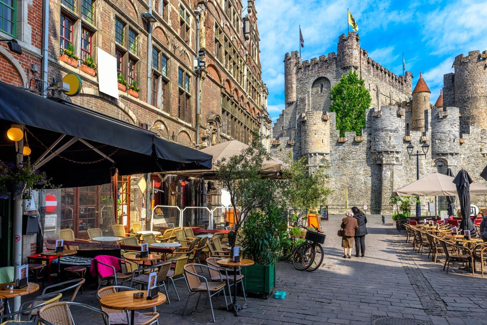 Guesthouse Private Studio Nearby Old Town Gent Exteriör bild